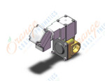 SMC VXD232CPB valve, sol, VXD/VXZ 2-WAY MEDIA VALVE