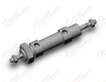 SMC CD85WE20-10-B cyl, iso, dbl rod, C85 ROUND BODY CYLINDER