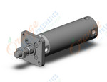 SMC CDG1FN40-75Z cylinder, CG/CG3 ROUND BODY CYLINDER