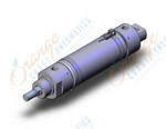 SMC NCDME200-0400A-M9PSDPC cylinder, NCM ROUND BODY CYLINDER