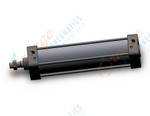 SMC MDBYB80-300Z cyl, tie rod, low friction, MB TIE-ROD CYLINDER