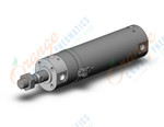 SMC CDG1BA40-100Z-M9BLS cylinder, CG/CG3 ROUND BODY CYLINDER