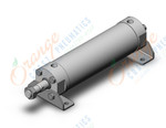 SMC CDG5LN80TNSV-200 cylinder, CG5 CYLINDER, STAINLESS STEEL