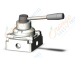 SMC VH401-03-L hand valve, VH HAND VALVE