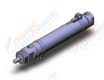 SMC NCDMB106-0400A-A93L cylinder, NCM ROUND BODY CYLINDER