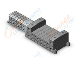 SMC VV8016-03T-SDQN52-W1 mfld, iso, VV81* MFLD ISO SERIES