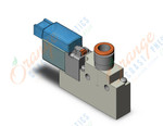 SMC VQZ115-6LOB1-N7-PR valve, VQZ100 VALVE, SOL 3-PORT
