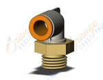 SMC KQ2L09-35AP fitting, male elbow, KQ2 FITTING (sold in packages of 10; price is per piece)