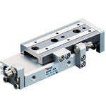 SMC MXQA-CT12-X28 hard stop, retract end, MXQ GUIDED CYLINDER
