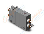 SMC VQ2000-FPG-N9N7-F dbl check block vq2000, VQ2 SOL VALVE 4 WAY