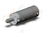 SMC CDG1BN63TN-100Z-M9PZ cylinder, CG/CG3 ROUND BODY CYLINDER