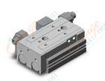 SMC MXQ20-30ASBT cylinder, MXQ GUIDED CYLINDER