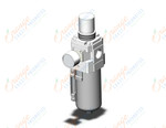 SMC AW40-04G-8-B filter regulator, AW MASS PRO