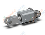 SMC CDQ2D25-10DMZ-W cylinder, compact, CQ2-Z COMPACT CYLINDER