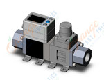 SMC PF3W720S-F03-BTN-MR digital flow switch, IFW/PFW FLOW SWITCH