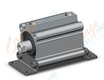 SMC CDQ2LC50TN-50DZ cylinder, CQ2-Z COMPACT CYLINDER