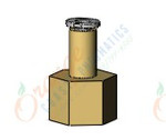 SMC KQ2F04-02A1 fitting, female connector, KQ2 FITTING (sold in packages of 10; price is per piece)