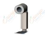 SMC KQ2W06-M5N1 fitting, ext male elbow, KQ2 FITTING (sold in packages of 10; price is per piece)