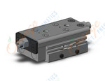 SMC MXQ20A-10ZA-M9PWSAPC cyl, high precision, guide, MXQ GUIDED CYLINDER