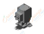 SMC VX232DZ3AXB solenoid valve for water, VX2 2-WAY MEDIA VALVE 