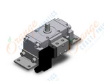 SMC CVRA1LX50-90-13T rotary actuator, ROTARY ACTUATOR