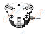 SMC MHSL3-25D-M9BWVSDPCS "mhs, GRIPPER