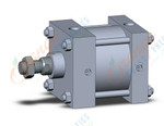SMC NCDA1B500-0150-XB5 "cylinder, TIE ROD CYLINDER