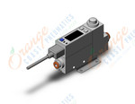SMC PFM710S-C4-B-A-WS 2-color digital flow switch for air, DIGITAL FLOW SWITCH