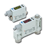 SMC PFM711-F02-B-X731 2-color digital flow switch for air, DIGITAL FLOW SWITCH