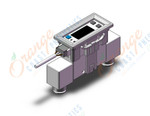 SMC PFMB7201-C8L-F-T 2-color digital flow switch for air, DIGITAL FLOW SWITCH