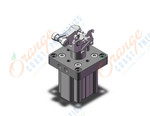 SMC RS2H63TNA-30DL-D rs2h", "STOPPER CYLINDER