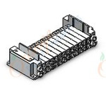 SMC SS5Y7-10S0-12B-C6 ss5y7 12 sta manifold base, 4/5 PORT SOLENOID VALVE
