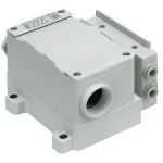 SMC SS5Y7-10T-08U-C8 ss5y7 8 sta manifold base, 4/5 PORT SOLENOID VALVE