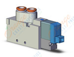 SMC SYJ5120-5LOU-C6-Q syj5000 valve, 4/5 PORT SOLENOID VALVE