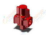 SMC VHS4510-06B-S-R-X1 double action relief valve, MECHANICAL VALVE