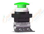 SMC VM130-01-30GA-B 2/3 port mechanical valve, MECHANICAL VALVE