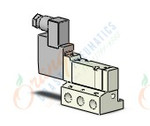 SMC VQZ2150KR-5YZ1-01T 2000 series 5 port valve, 4/5 PORT SOLENOID VALVE