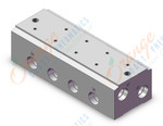 SMC VV3PA3-41-041-02N manifold, UTC SPECIAL DESIGN