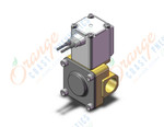 SMC VXD232BZ1D pilot op 2 port solenoid valve (n.c.), 2 PORT VALVE