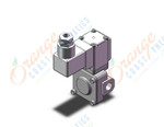 SMC VXD2A0AGA pilot op 2 port solenoid valve (n.o.), 2 PORT VALVE