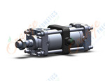 SMC CA2TF50-75Z  air cylinder, CA1/CA2 TIE-ROD CYLINDER