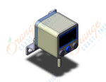 SMC ISE40A-W1-Y-MB-X501 2-color hi precision dig pres switch, PRESSURE SWITCH, ISE40, ISE40A