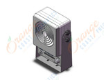 SMC IZF21-P-BS fan type ionizer (1.8 cubic meters/min), IONIZER, FAN TYPE