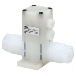SMC LVD20-Z07-F-X56 valve, fluoropolymer, HIGH PURITY CHEMICAL VALVE, AIR OPERATED
