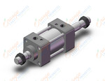 SMC MBWB50-25Z cylinder, mb-z, tie rod, TIE ROD CYLINDER