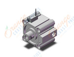 SMC NCDQ2B50-10TZ-F7PVSAPCS compact cylinder, ncq2-z, COMPACT CYLINDER