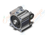 SMC NCDQ2D80-10DZ compact cylinder, ncq2-z, COMPACT CYLINDER