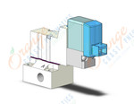 SMC SYJ324-SLOZ-M5 syj300 valve, 3 PORT SOLENOID VALVE