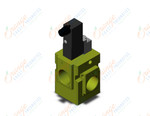 SMC VG342-3DZ-10NA-Q 3 port poppet type valve, 3 PORT SOLENOID VALVE