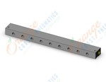 SMC VVX210A09B manifold, extruded aluminum bar, 2 PORT VALVE